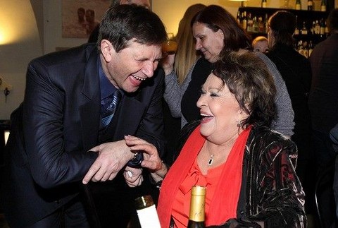 Jan Hrusinsky s Jirinou Bohdalovou