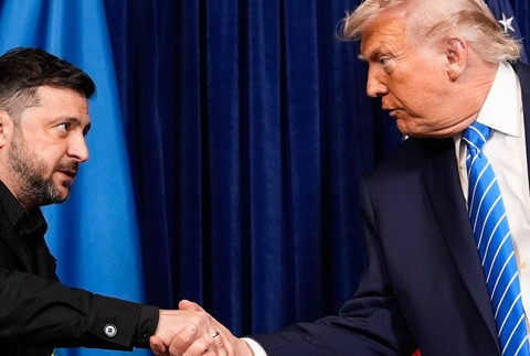 Stretnutia Trumpa zo Zelenským