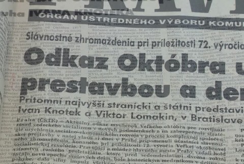 Exkurzia do histórie: O čom sa písalo 7. novembra 1989