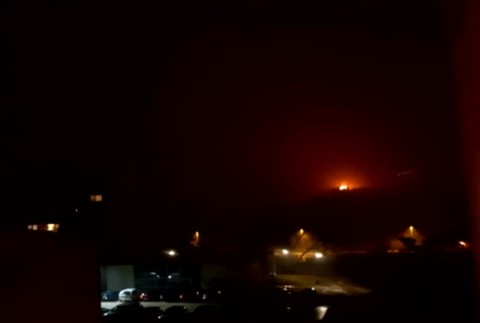 Hasiči zasahovali nad Gelnicou. Vážny požiar videli už zo stanice 