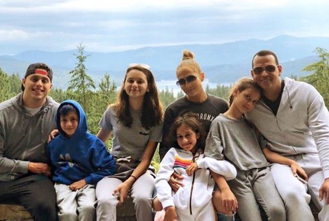 Jennifer Lopez na dovolenke