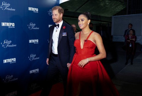 Harry a Meghan na Salute to Freedom