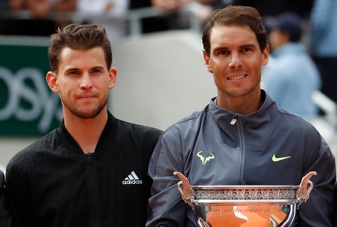 Finále mužskej dvojhry Roland Garros 2019 Nadal - Thiem 