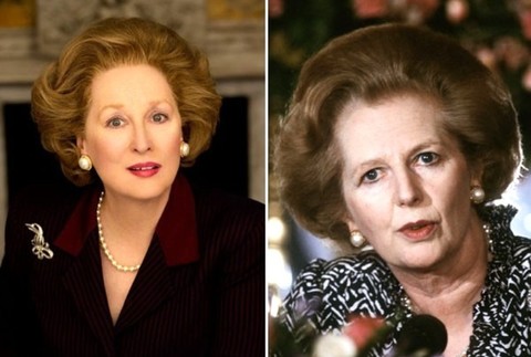 Meryl Streep ako Margaret Thatcher vo filme The Iron Lady (2011)