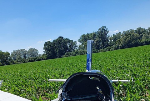 Tragický pád lietadla