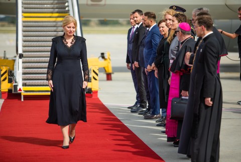 Pápež František sa rozlúčil so Slovenskom