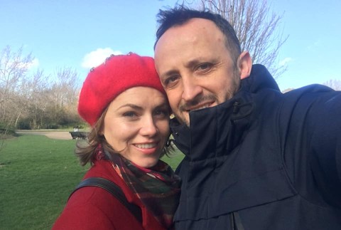 Ondrej Kandráč, Erika Kandráčová, Londýn