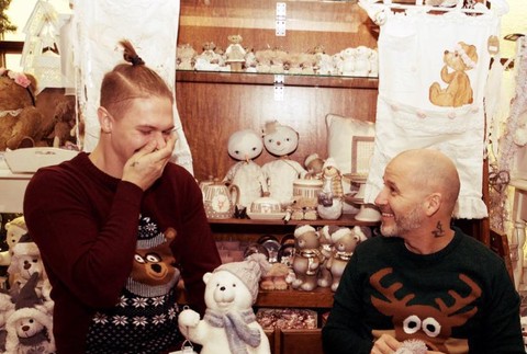 Honza Musil s manželom