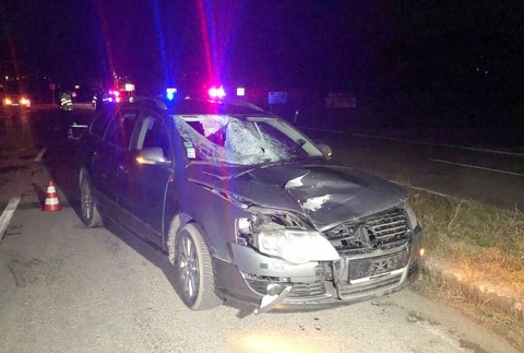 Chodec zrážku s autom neprežil.