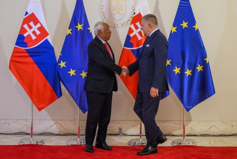 Predseda Európskej rady António Costa na Slovensku