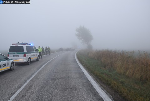 Jesenná ranná hmla si vybrala prvú obeť.