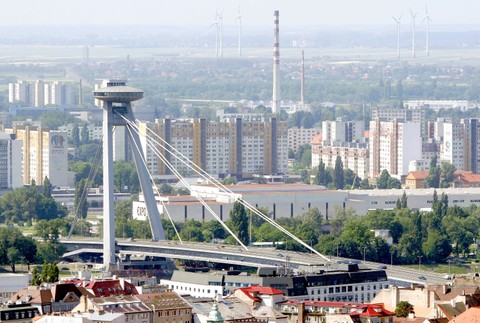 Most SNP Petržalka ilustračné foto