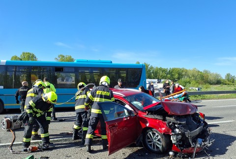 Nehoda pri Piešťanoch