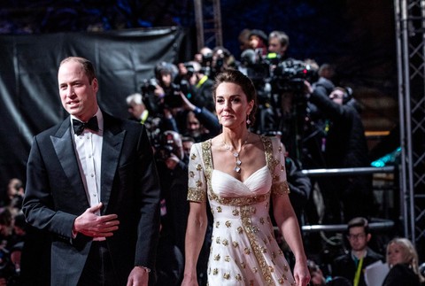 Vojvodkyňa a princ na BAFTA