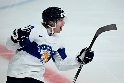 Zo zápasu Slovensko - Fínsko na MS v hokeji do 20 rokov