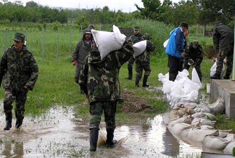 Ipeľský Sokolec - povodne 2