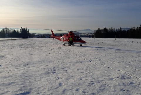 Lavína v Západných Tatrách