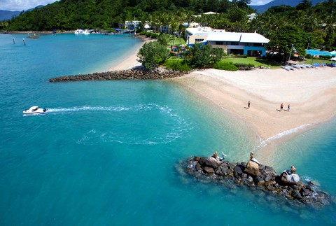 Daydream Island ostrov bilionára hotel Austrália