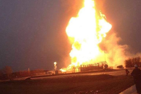 Výbuch požiaru Rakúsko 