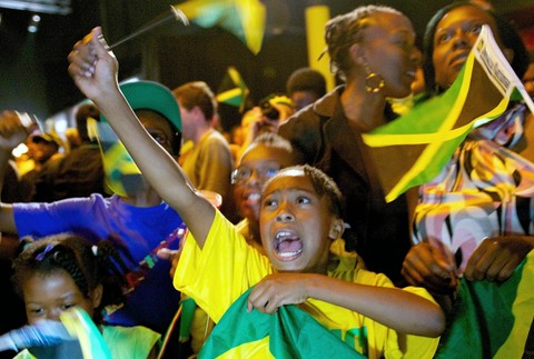 Bolt fanúšikovia oslavujú medailu