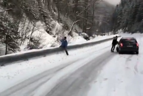 nehoda, Chopok, lyžovačka