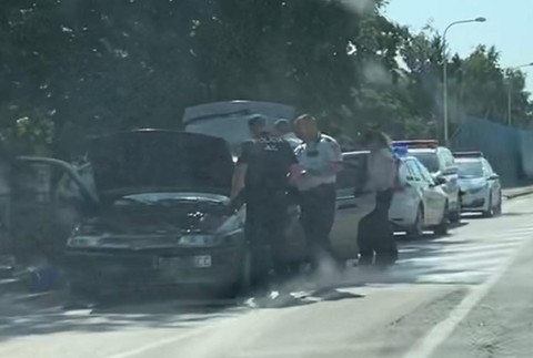 Policajná naháňačka v Galante: Vodiča podľa informácií TV JOJ nezastavili ani výstrely