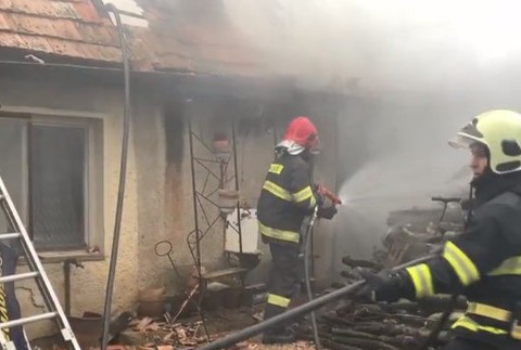 Pri požiari utrpela popáleniny