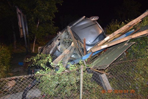 Tragická automobilová nehoda v Zalužiciach