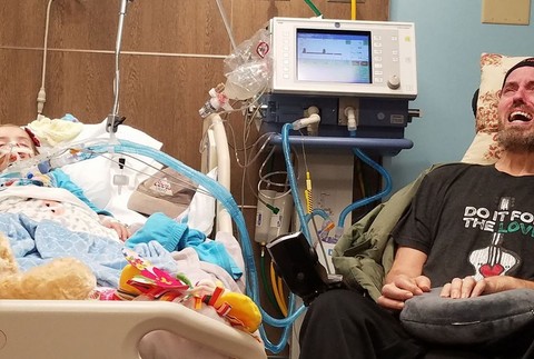 Ally Parker Braylynn nemocnica choré dievča