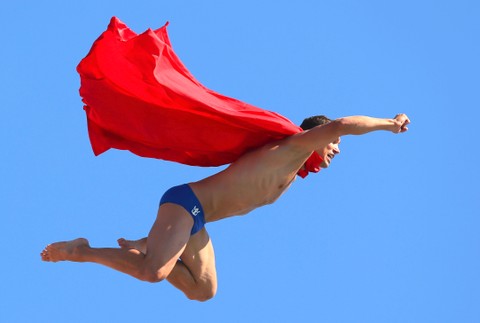 Michal Navrátil Čech skokan MS Barcelona Superman