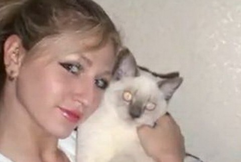 anna fermanova s mackou, udajna ruska spionka