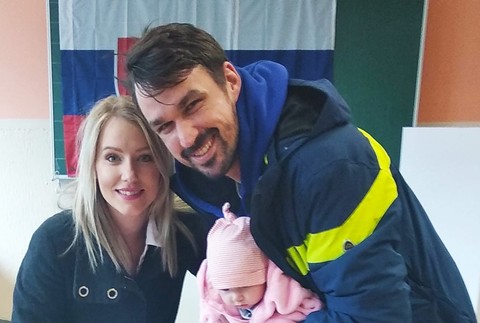 Dana Čapkovičová s rodinou