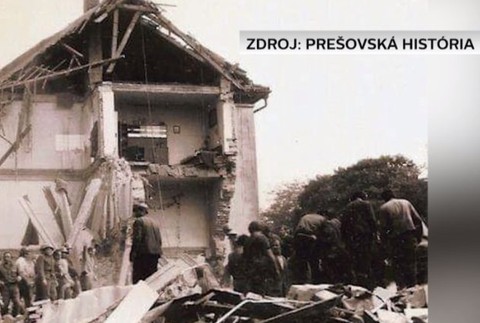Výbuch plynu v Prešove rok 1974