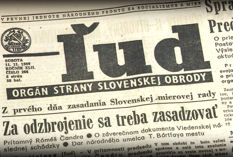 Exkurzia do histórie: O čom sa písalo 11. novembra 1989