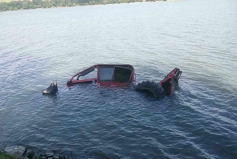 V Domaši skončil traktor.