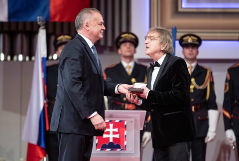 Prezident Kiska odovzdal vyznamenania pri príležitosti 26. výročia vzniku SR
