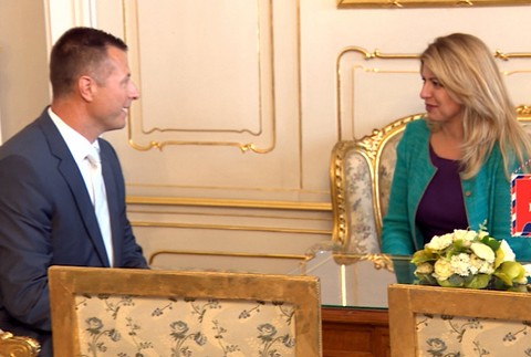 Gábor Gál a Zuzana Čaputová