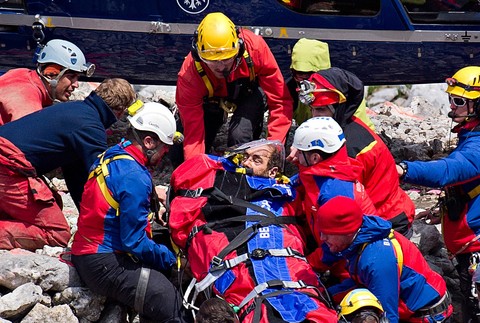 Záchranári v akcii