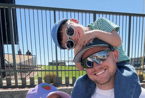 Emilie Kiser s rodinou