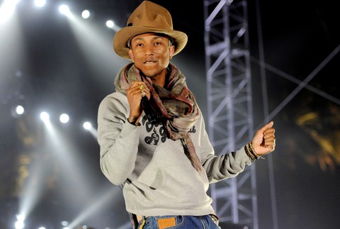 Pharrell Williams na koncerte