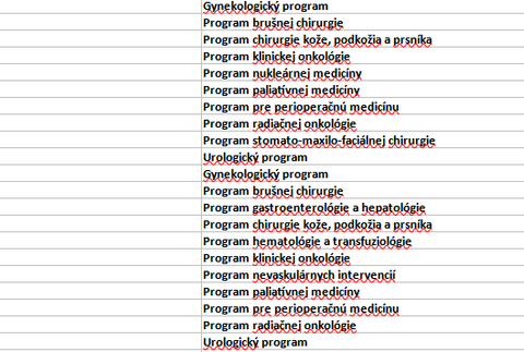 Onko. ústav Sv. Alžbety a Národný onko. ústav BA