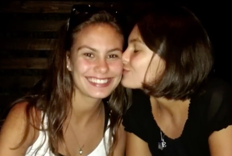 Barbora Minárová so sestrou