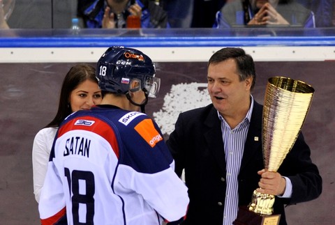 Miroslav Šatan a Dárius Rusnák