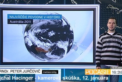 Hydrometeorológ Michal Hacinger