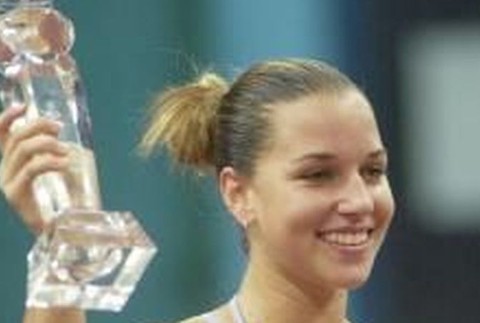 Cibulková s trofejou Ritro