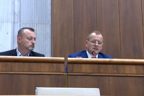 Boris Kollár na rokovaní vlády 