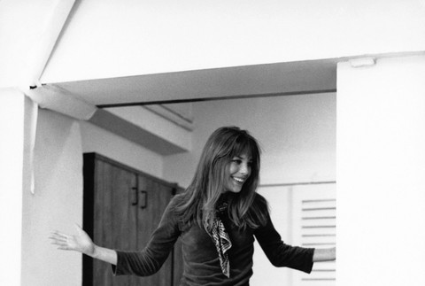 Jane Birkin v mladosti.