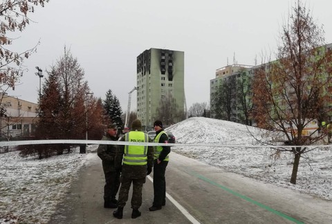 Deň po výbuchu v Prešove