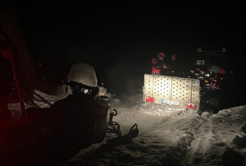 Lavína Vysoké Tatry