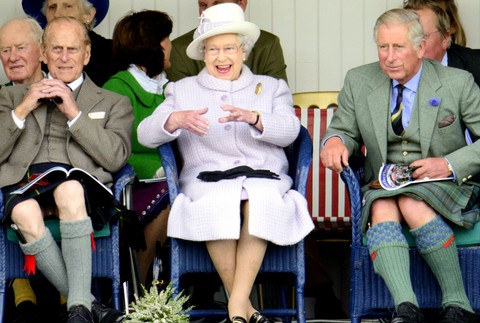 Princ Philip AlžbetaII. potlesk